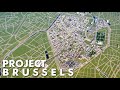 Cities: Skylines: Project Brussels (Part 1) - Road Layout