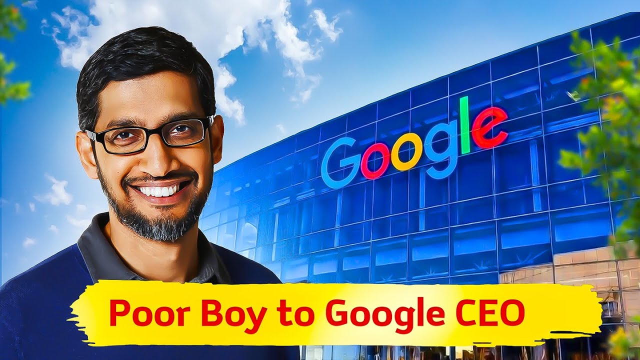 How Sundar Pichai Became CEO of Google | Sundar Pichai Success Story