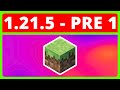 Minecraft 1.21.5 Pre-Release 1 | Programmer Art Resource Pack Changes And Bug Fixes