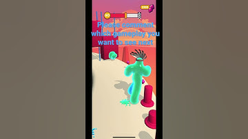 Blob runner 3D gameplay
