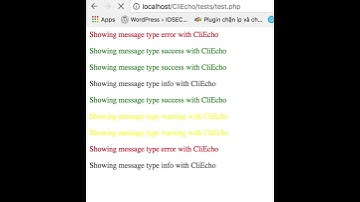cli echo