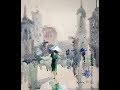 Easy Watercolor-RAIN-Watercolor professional painting