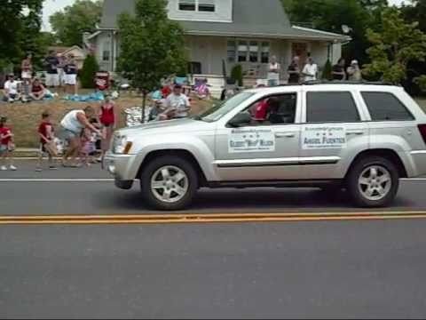 Senator Donald Norcross, Assemblyman Angel Fuentes and Assemblyman Gilbert "Whip" Wilson participating in Fourth of July 2011 festivities around New Jersey's Fifth Legislative District.