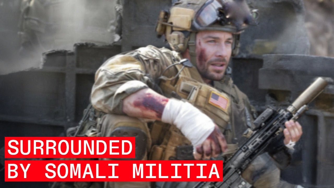 Surrounded Delta Force Snipers Fight Hundreds of Somali Militia