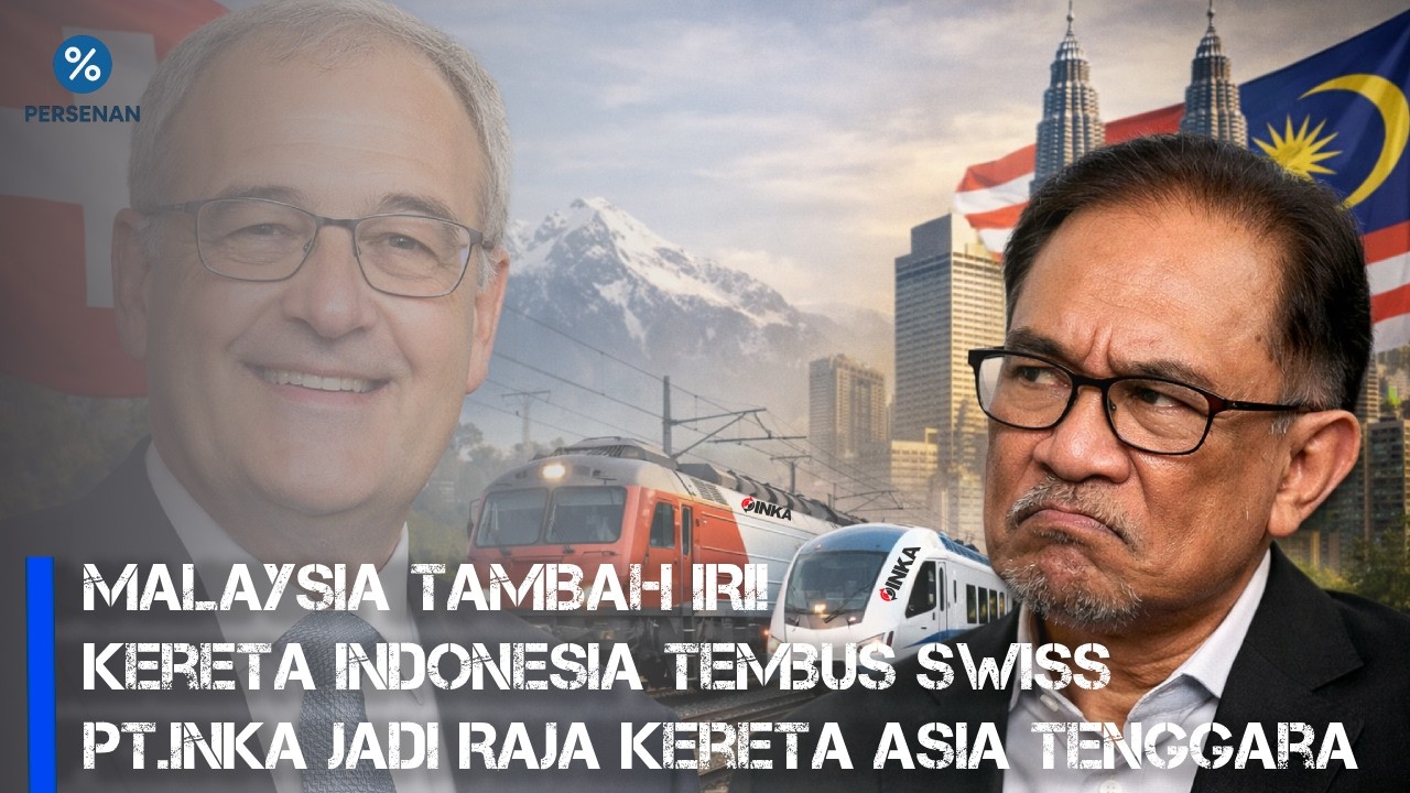 Malaysia Tambah Iri! Swiss Pilih Kereta Buatan Indonesia, PT INKA Mendunia!