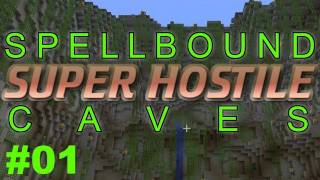 Minecraft Spellbound Caves E01: Cenote Of The Apprentice