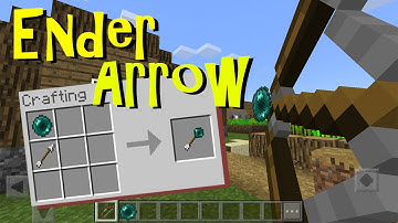 Working ENDER ARROW in MCPE 1.1 | No Mods, No Addons | Minecraft PE Command Block Trick
