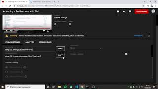 coding a Twitter clone with Flutter (programming)