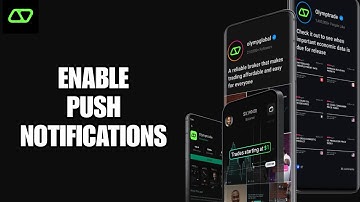 How To Enable Push Notifications On Olymptrade App | Step By Step