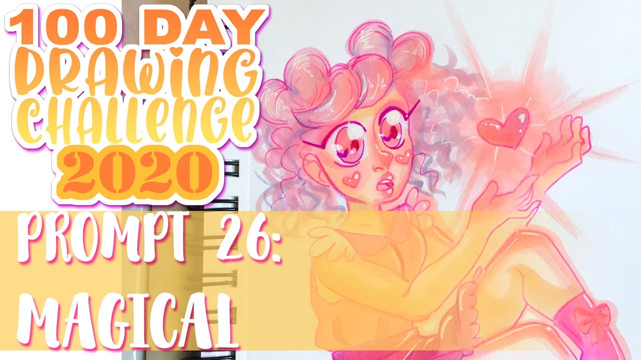 Day 26: Magical ! | 100 Day Drawing Challenge 2020 - YouTube