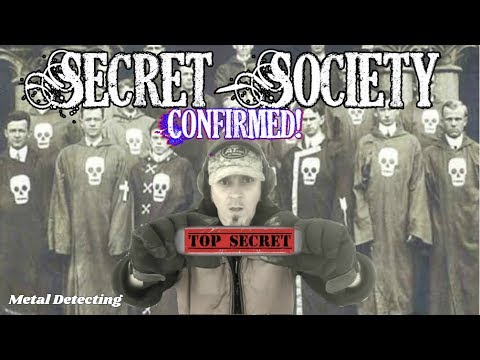 Treasure Hunters uncover SECRET SOCIETY existence while Metal Detecting
