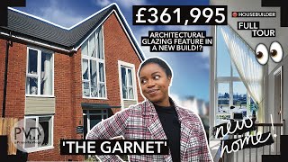 HUGE GLASS feature inside 4 Bed Home for £360K! New Build House Tour UK | St Modwen Homes The Garnet