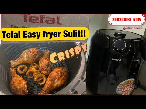 Tefal AIR FRYER 4.2 XL / easy fryer/ Health fryer unboxing + cooking fried chicken