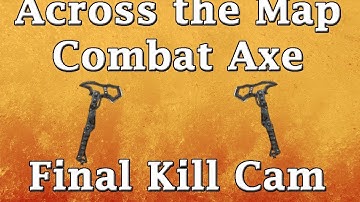 Insane Random across the map combat axe final kill cam - Black ops 2