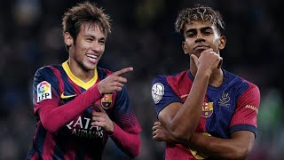 Young Neymar Jr Vs Lamine Yamale