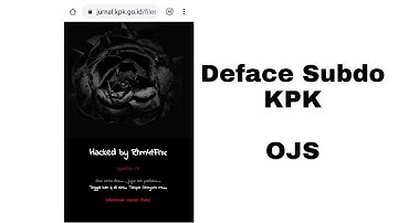 Tutorial Deface Poc Open Journal System || 2020