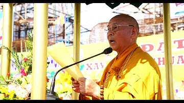 LỄ ĐẶT ĐÁ XÂY DỰNG CHÙA MINH ĐỨC - QUẢNG NGÃI