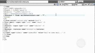 Barath Kamalanathan's PHP Tutorial  PHP Mail   Sending an email   YouTube