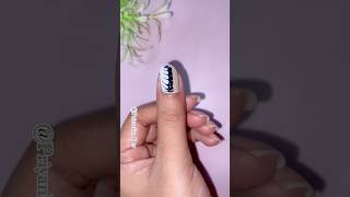 Easy Nail Art Design 💅🩶#shorts #shortsfeed #nailart #ashortaday #nails #youtubeshorts #shortvideo