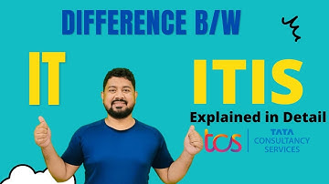 TCS IT AND ITIS role explained | Difference between them |Growth | techs #tcs #tcsfreshers