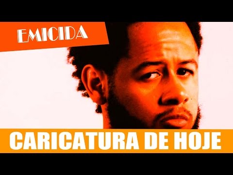 EMICIDA - CARICATURA DE HOJE / DESENHO AO VIVO