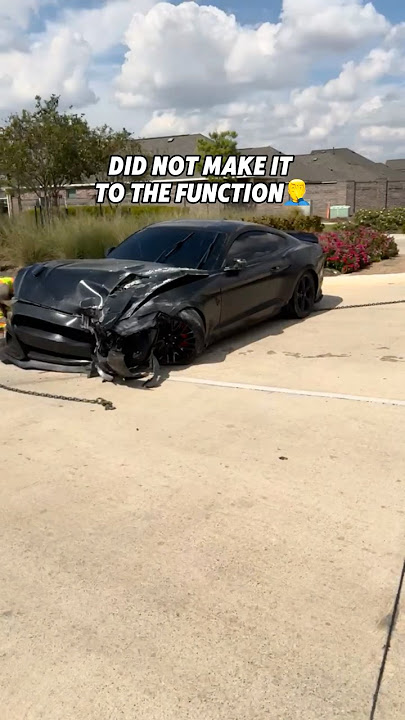 Typical Mustang Activities…🤦‍♂️🤦‍♂️...#viral #mustang #cars #explore #crash