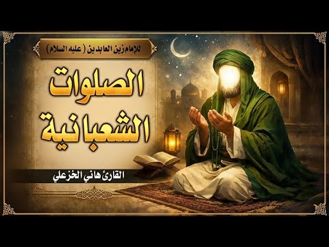 الصلوات الشعبانية دعاء شجرة النبوة بصوت هاني الخزعلي   