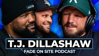 T.J. Dillashaw talks unfinished business, McGregor vs Chandler, Rematch with Sterling | FADE ON SITE