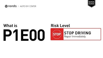 What is P1E00 Engine Code [Quick Guide]