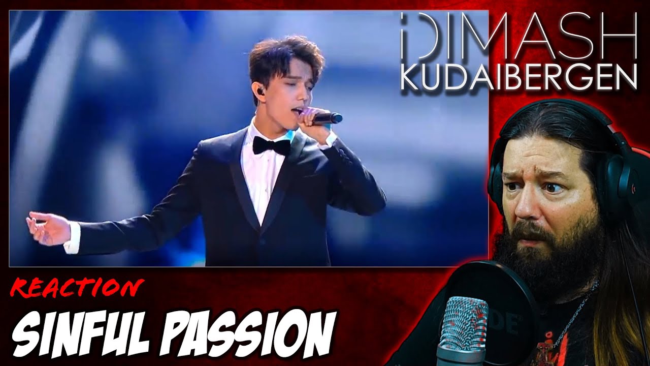 METALHEAD REACTS | DIMASH KUDAIBERGEN - "Sinful Passion"