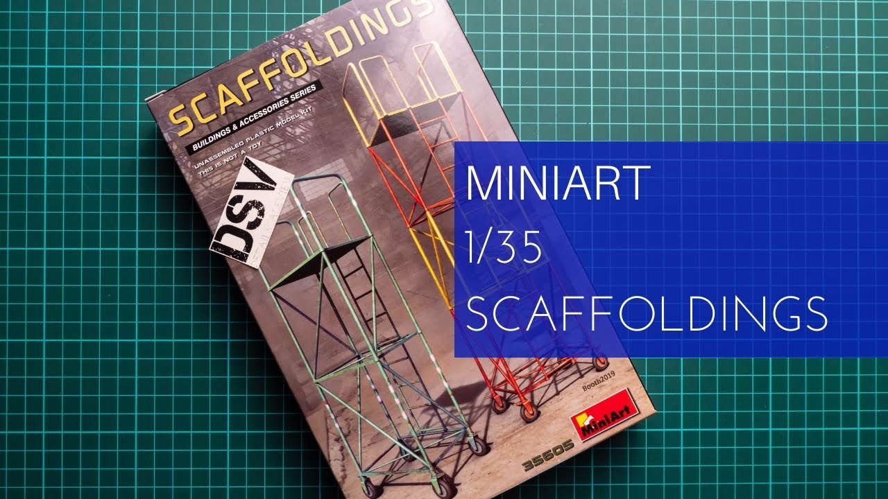 MiniArt 1//35 Scaffoldings