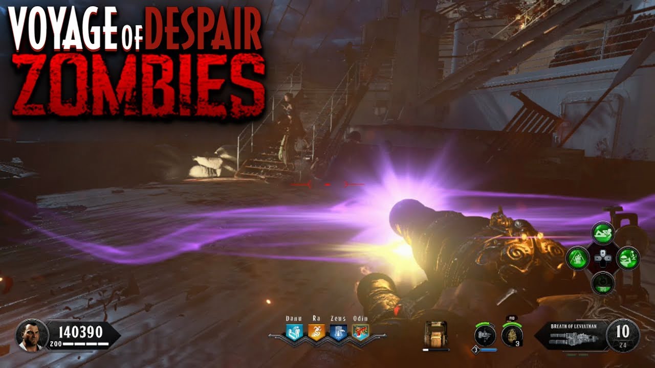 The Best Map in Black Ops 4 Zombies is VOYAGE OF DESPAIR! (Kraken