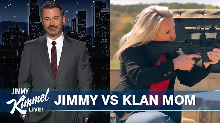 Jimmy Kimmel Responds to Marjorie Taylor Greene Af...
