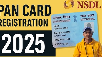 CSC PAN Card Registration 2025 | NSDL PAN Card Registration kaise kare | New Pan Card Kaise Banaye