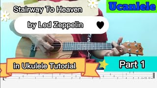 ucanlele (ukulele tutorial): Stairway To Heaven - Led Zeppelin - Key of Am