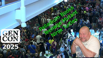 Teenage Mutant Ninja Turtles RPG Retuns!!  #gencon2025 interview with Palladium Books