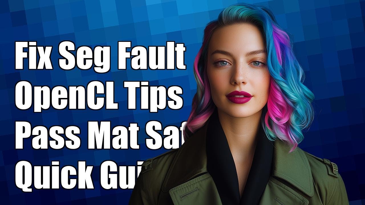 Fixing Segmentation Fault When Passing Mat to OpenCL Kernels: A Guide ...