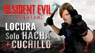 Resident Evil Requiem - Modo Locura SOLO CUCHILLO y HACHA (Sin Botellas / Hemolíticos)