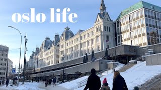 Introvert daily city life in Oslo, Norway / Silent vlog / NO music episode