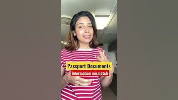 Passport documents Name, address, dob does not match. What to do? #passportdocuments #PassportIndia