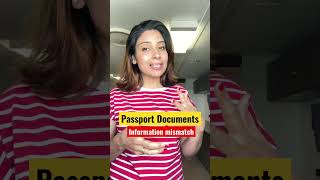 Passport documents Name, address, dob does not match. What to do? #passportdocuments #PassportIndia