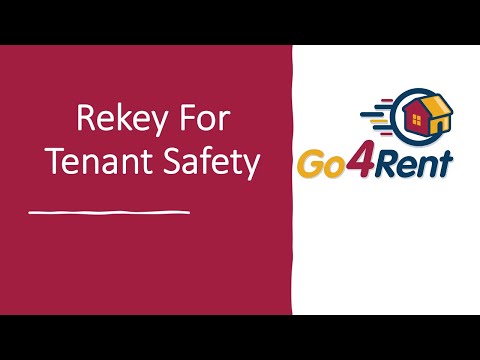 Rekey for tenant safety