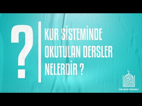 İFAM UZEM KUR SİSTEMİNDE  OKUTULAN DERSLER NELERDİR ?