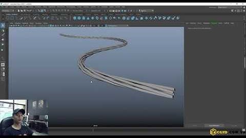 [CG3D] Cách tạo dây thừng trong phần mềm Maya