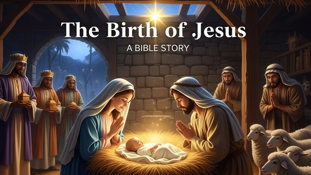 Jesus The Birth of the Savior – Beautiful 2D Christmas Story for Kids 🎄 ...