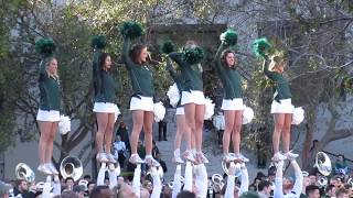 Michigan State Cheerleaders Redbox Bowl Pep Rally San Francisco California 2018