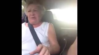 Grandma Screams in Fast Car @AFVApproved