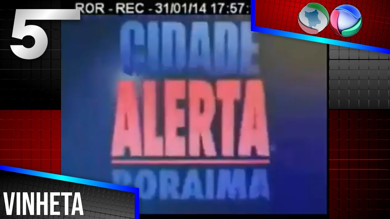 SD | Cidade Alerta Roraima - Vinheta de Abertura | TV Imperial - Record RR (2013-2018)
