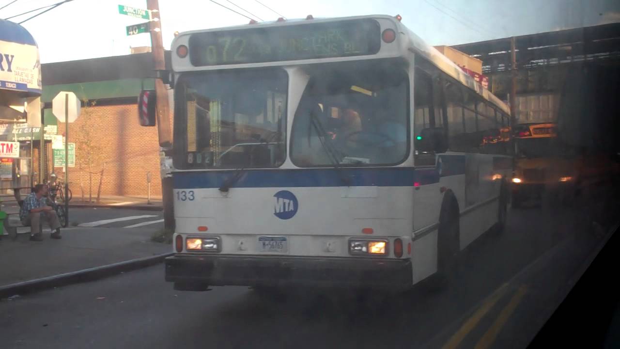 MTA Bus, 133 bus, MTA bus 133, Q72 bus. 