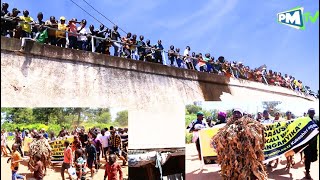 LAKE TANGANYIKA NI BALAA KUBWA LEO, WATU WAFURIKA MAPEMA KUWAONA YANGA, MASHUJAA WALIAMSHA KIBABE